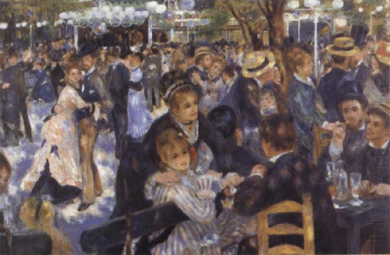 The Moulin de La Galette, Pierre-Auguste Renoir